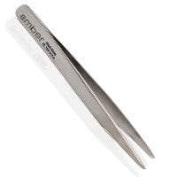 Tweezers - Slanted Stainless Steel Wax Accessories