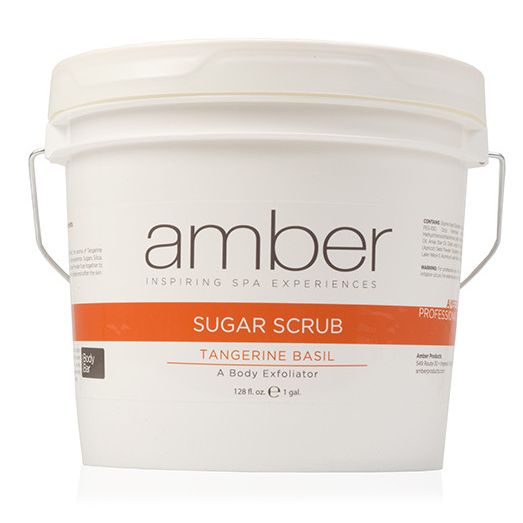 Sugar Scrub Tangerine Basil 128 oz. Body Exfoliation