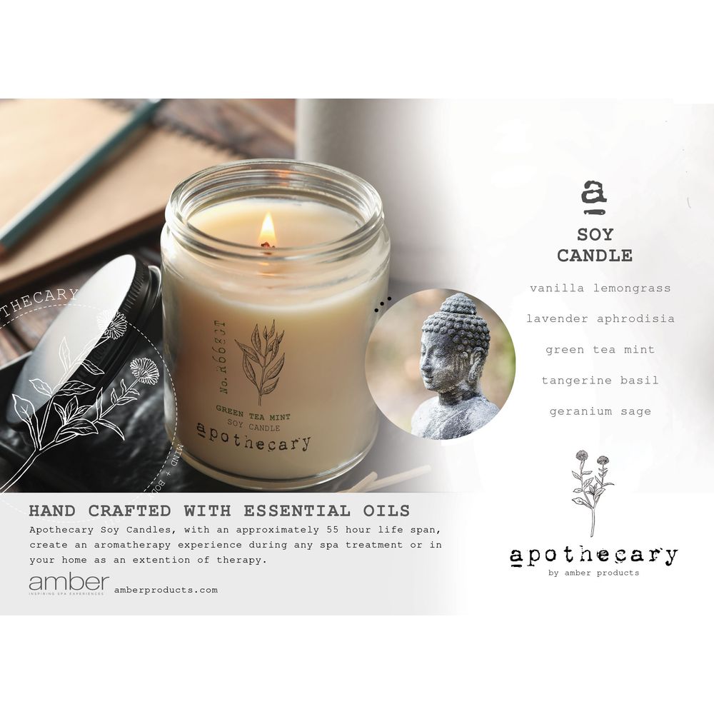 Apothecary Candle Shelf Talker
