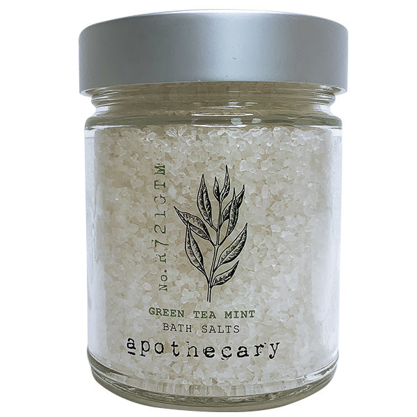 Amber Apothecary Bath Salts - Green Tea Mint