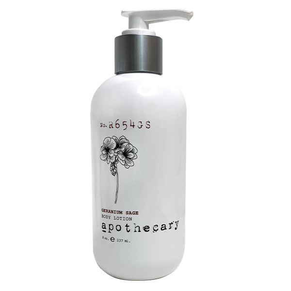 Body Lotion - 8 oz. Geranium Sage Bath & Body Collection