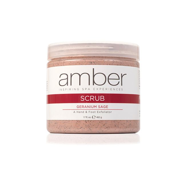 Scrub Hand/Foot Geranium Sage 17 oz. Scrub