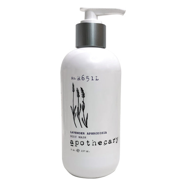 Body Wash - 8 oz Lavender Aphrodisia Bath & Body Collection