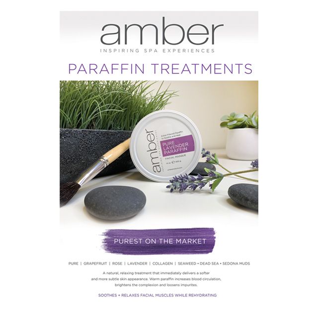 Amber Paraffin Poster Marketing Materials