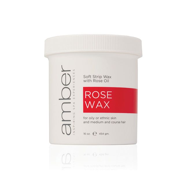 Rose Depilatory Wax Jar 16 oz. Soft Wax