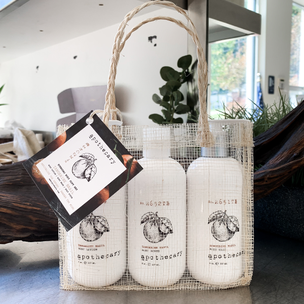 Everyday Body Gift Set Tangerine Basil Gift Bags