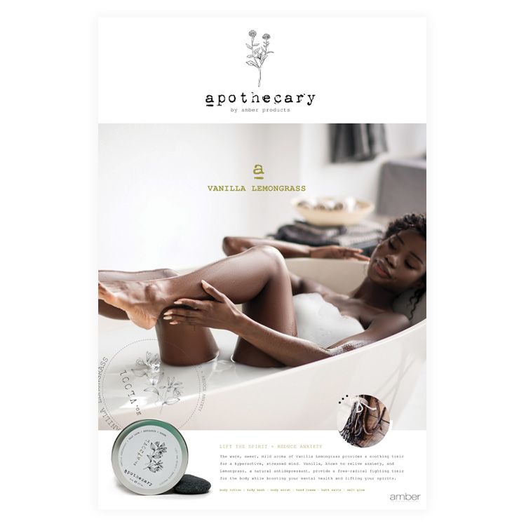 Vanilla Lemongrass Apothecary Poster Download or Order