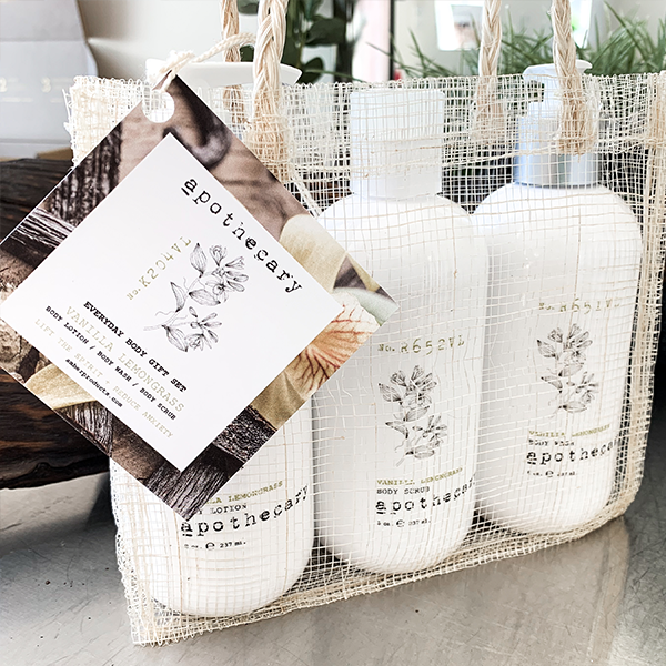 Everyday Body Gift Set Vanilla Lemongrass Gift Bags