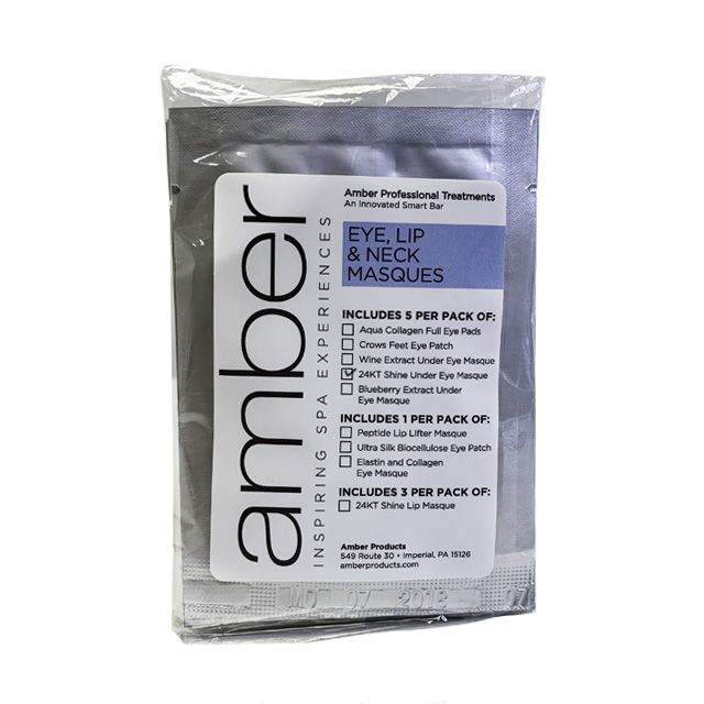 24 KT Shine Eye Masque - 5 pairs 24 KT Masque