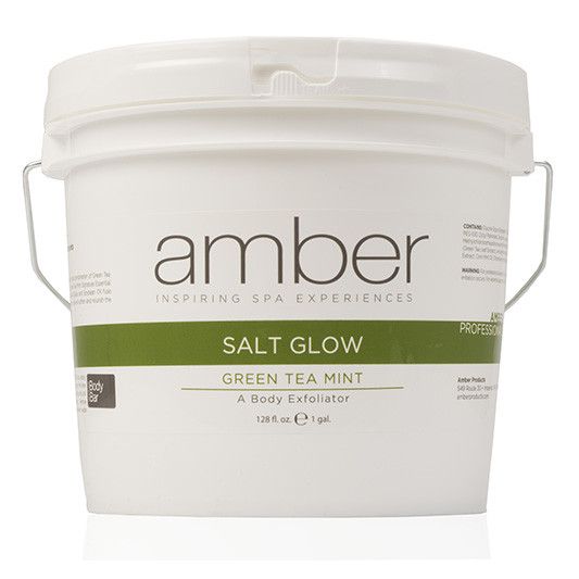 Salt Glow Green Tea Mint 128 oz. Body Exfoliation