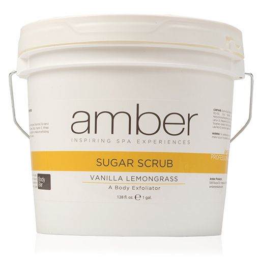 Sugar Scrub Vanilla Lemongrass 128 oz. Body Exfoliation