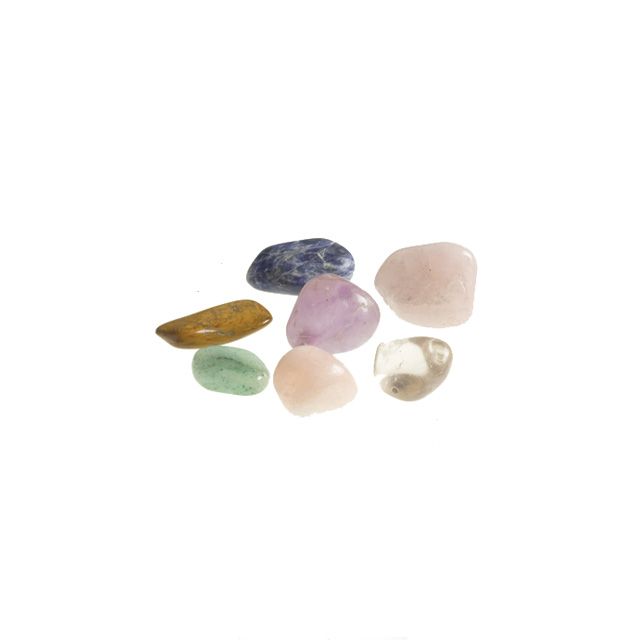 Stones - Chakras 8 Semi-Precious Stones Stone Massage