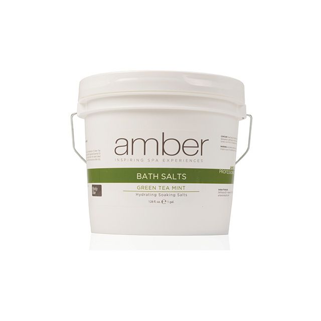 Green Tea Mint Bath Salts Body Exfoliation
