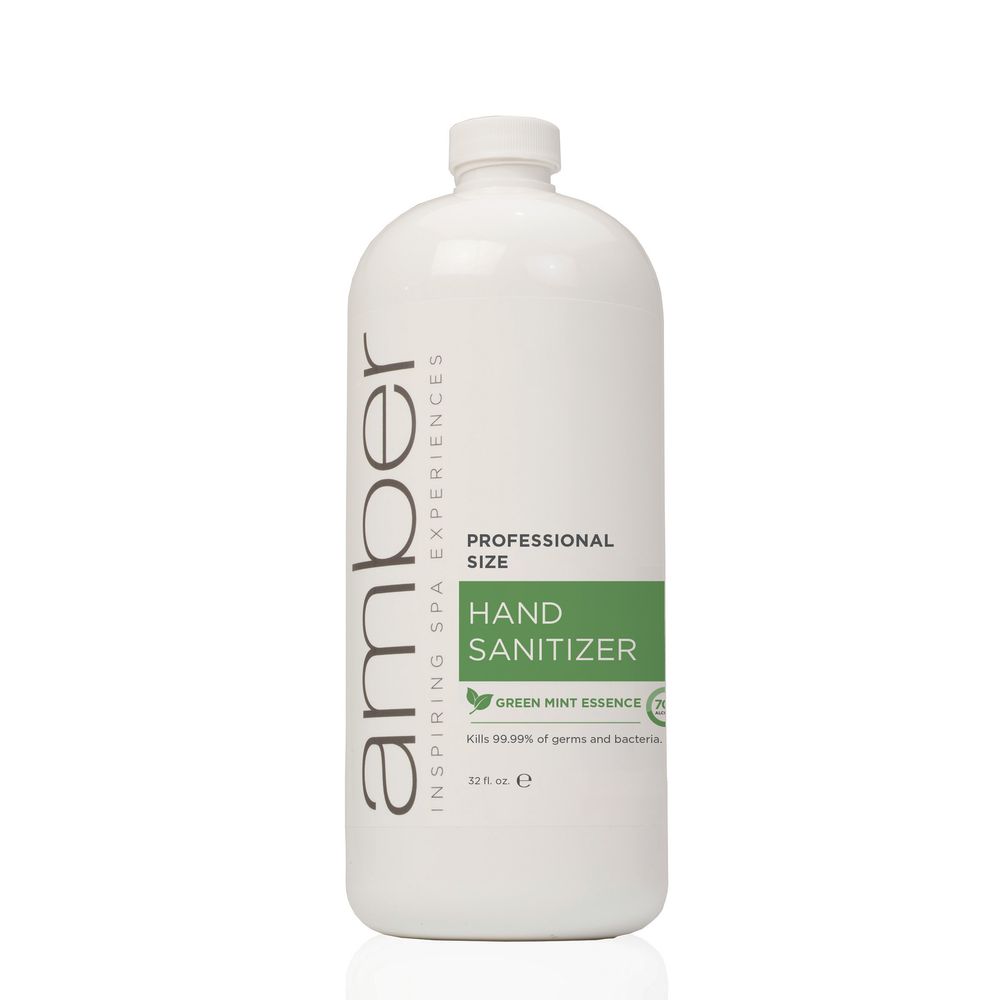 Amber Professional Green Mint Hand Sanitizer Specialty Skincare