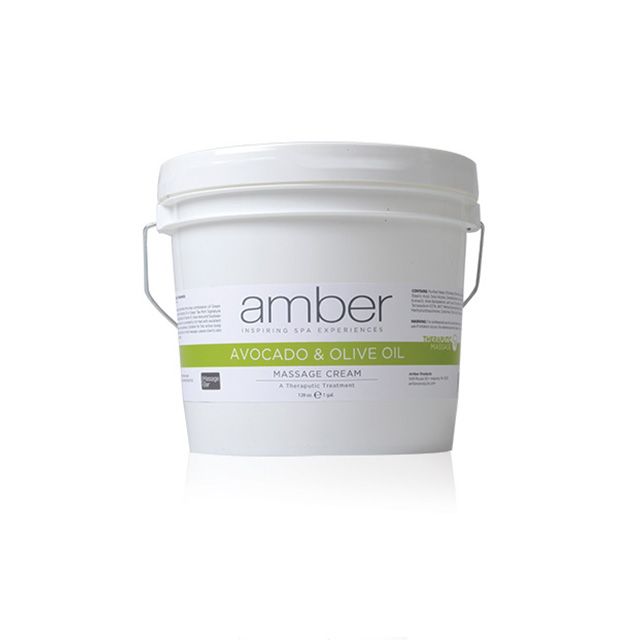 Olive & Avocado Cream Therapeutic 128 oz. Therapeutic Massage