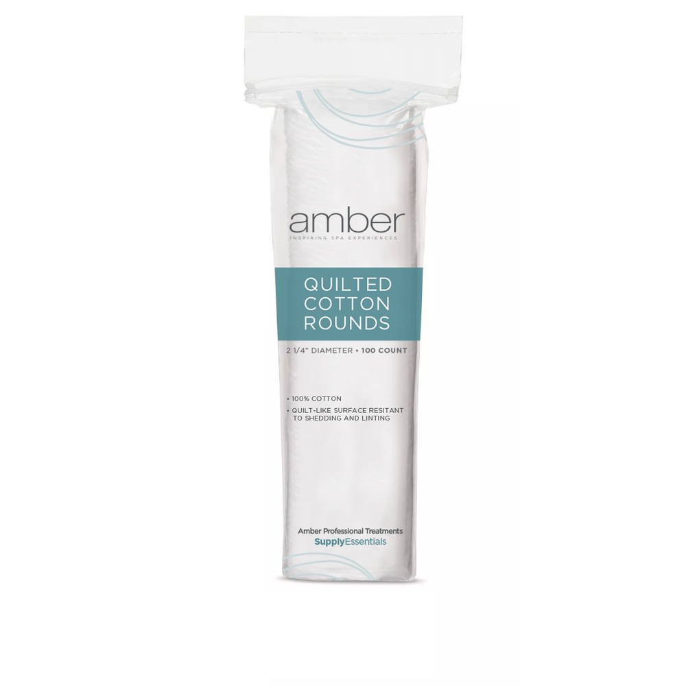 Amber Cotton Rounds - 100 Count