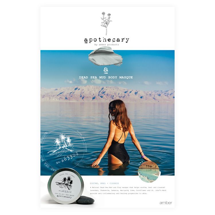 Dead Sea Mud Masque Apothecary Poster Download or Order