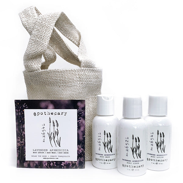 Amber Apothecary Travel Set - Lavender Aphrodisia