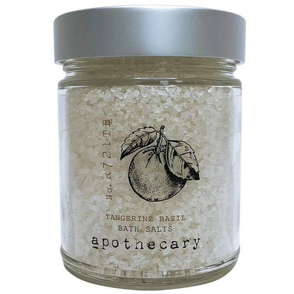 Amber Apothecary Bath Salts - Tangerine Basil