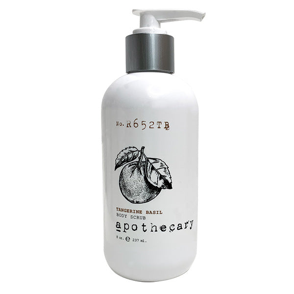 Body Scrub - 8 oz. Tangerine Basil Bath & Body Collection
