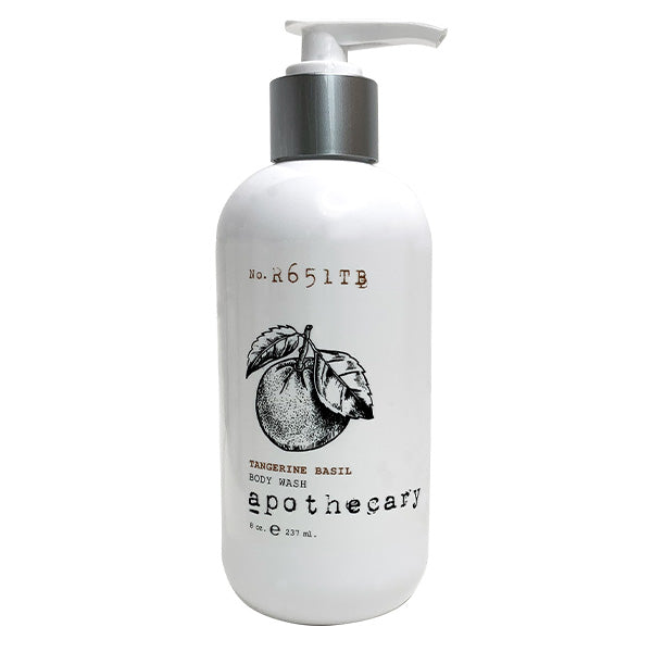 Body Wash - 8 oz. Tangerine Basil Bath & Body Collection