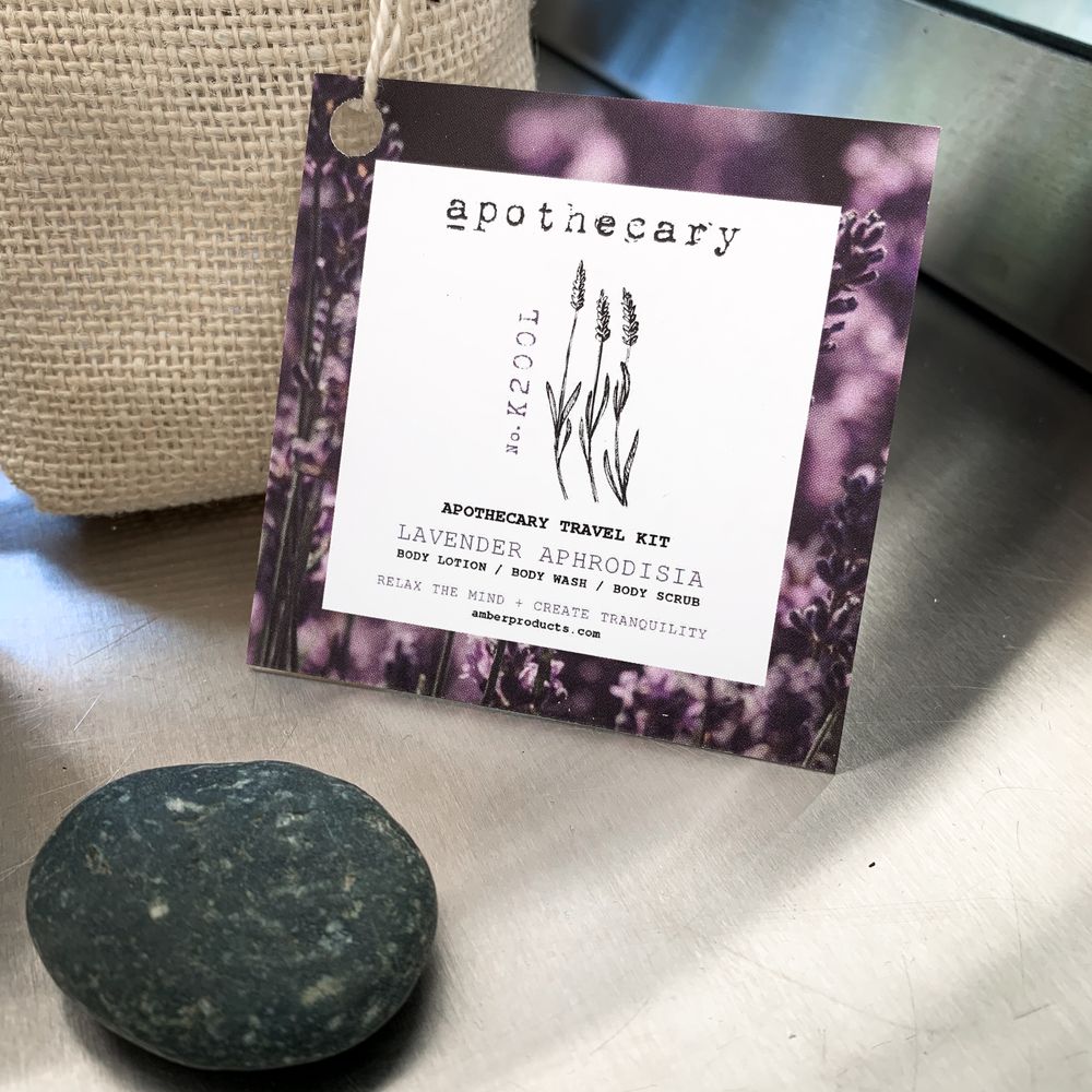 Amber Apothecary Travel Set - Lavender Aphrodisia