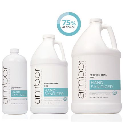 Amber Professional Unscented Hand Sanitizer Specialty Skincare
